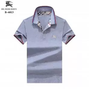 t-shirt burberry manches courtes col polo magasin france classic gray